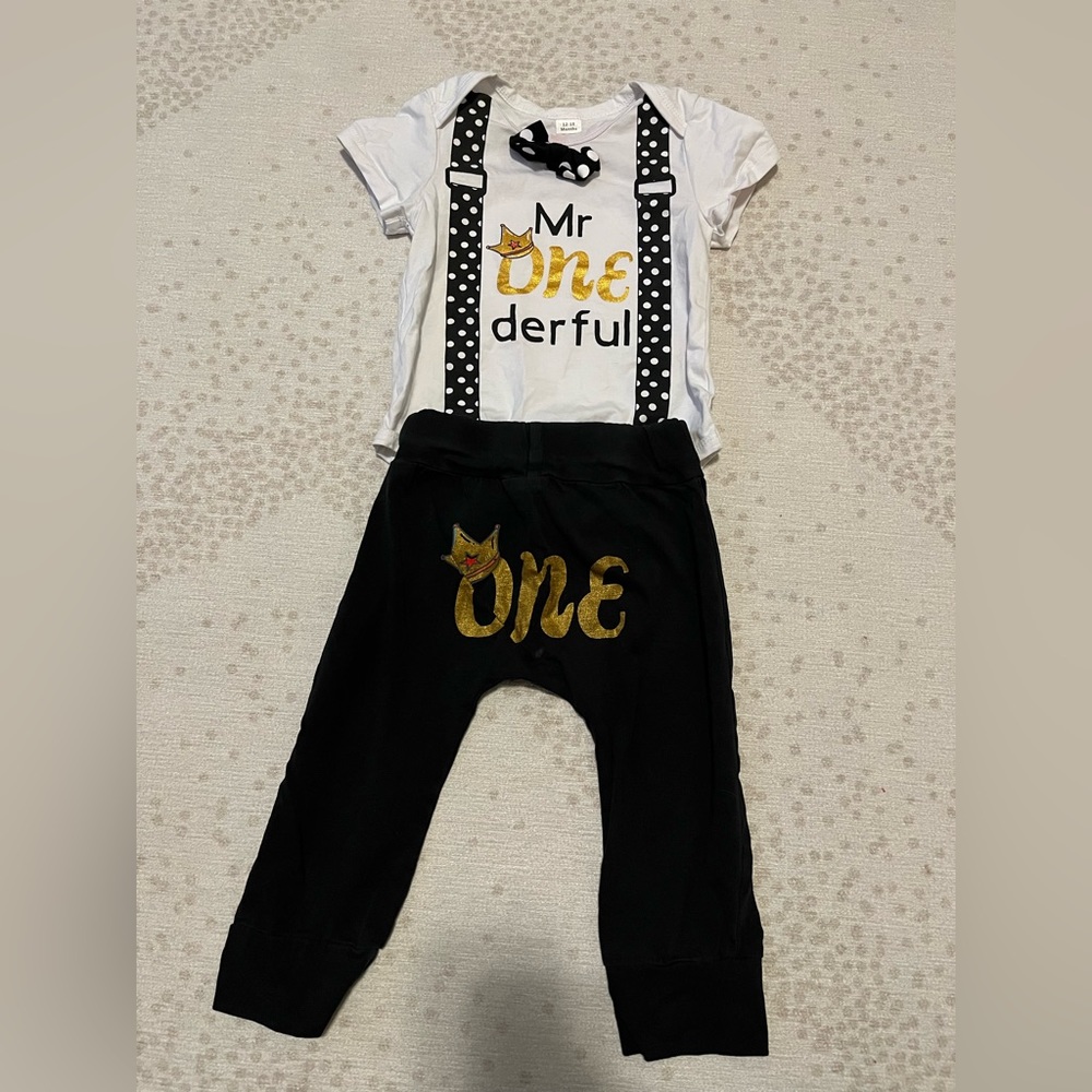 First Birthday Outfit - Picture 2 of 9